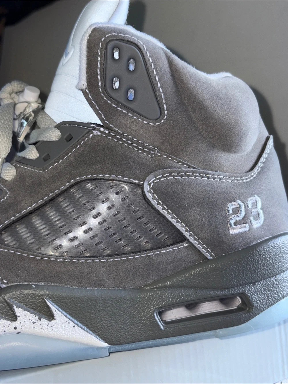 Air Jordan 5 Retro GS 'Wolf Grey' 2026 | Size 9.5